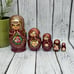 Nesting Dolls Hand Painted Floral Ladies, Set of 5