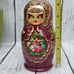 Nesting Dolls Hand Painted Floral Ladies, Set of 5