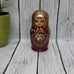 Nesting Dolls Hand Painted Floral Ladies, Set of 5