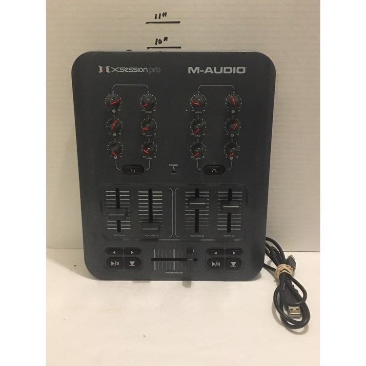 M-Audio X-Session pro MIDI controller DJ mixer