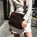 ALI MEDIUM FLAP MESSENGER BAG - TOBACCO