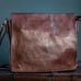 ALI MEDIUM FLAP MESSENGER BAG - TOBACCO
