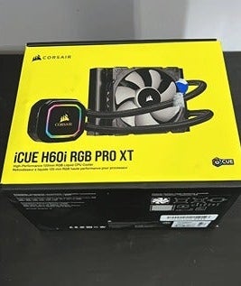 Corsair H60x RGB Elite Liquid CPU Cooler - 16 Dynamic RGB LEDs