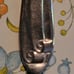 19 pc National Stainless Silvertone Flatware Silverware Paper Scroll Fork Spoon