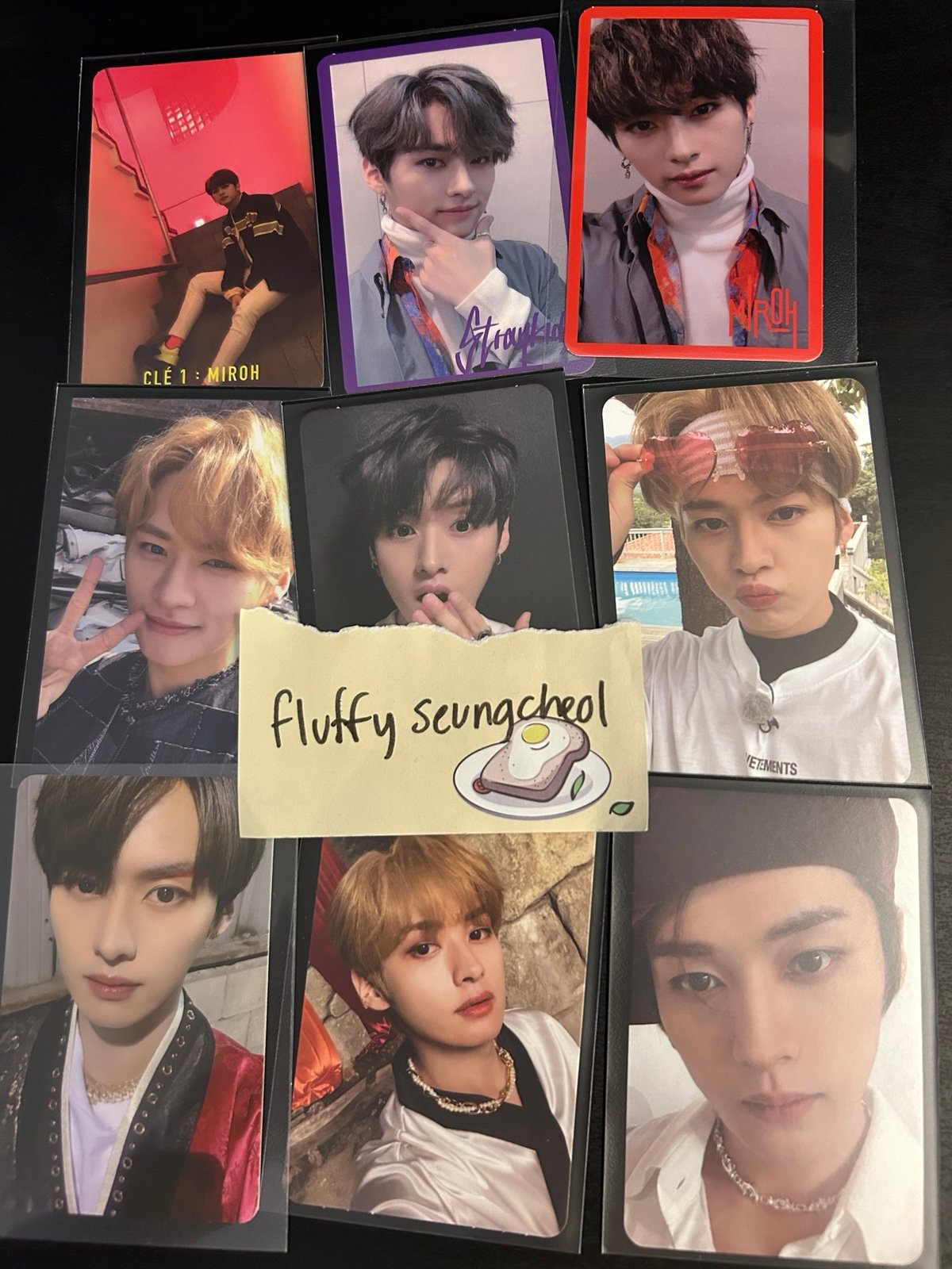 Straykids minho photocards