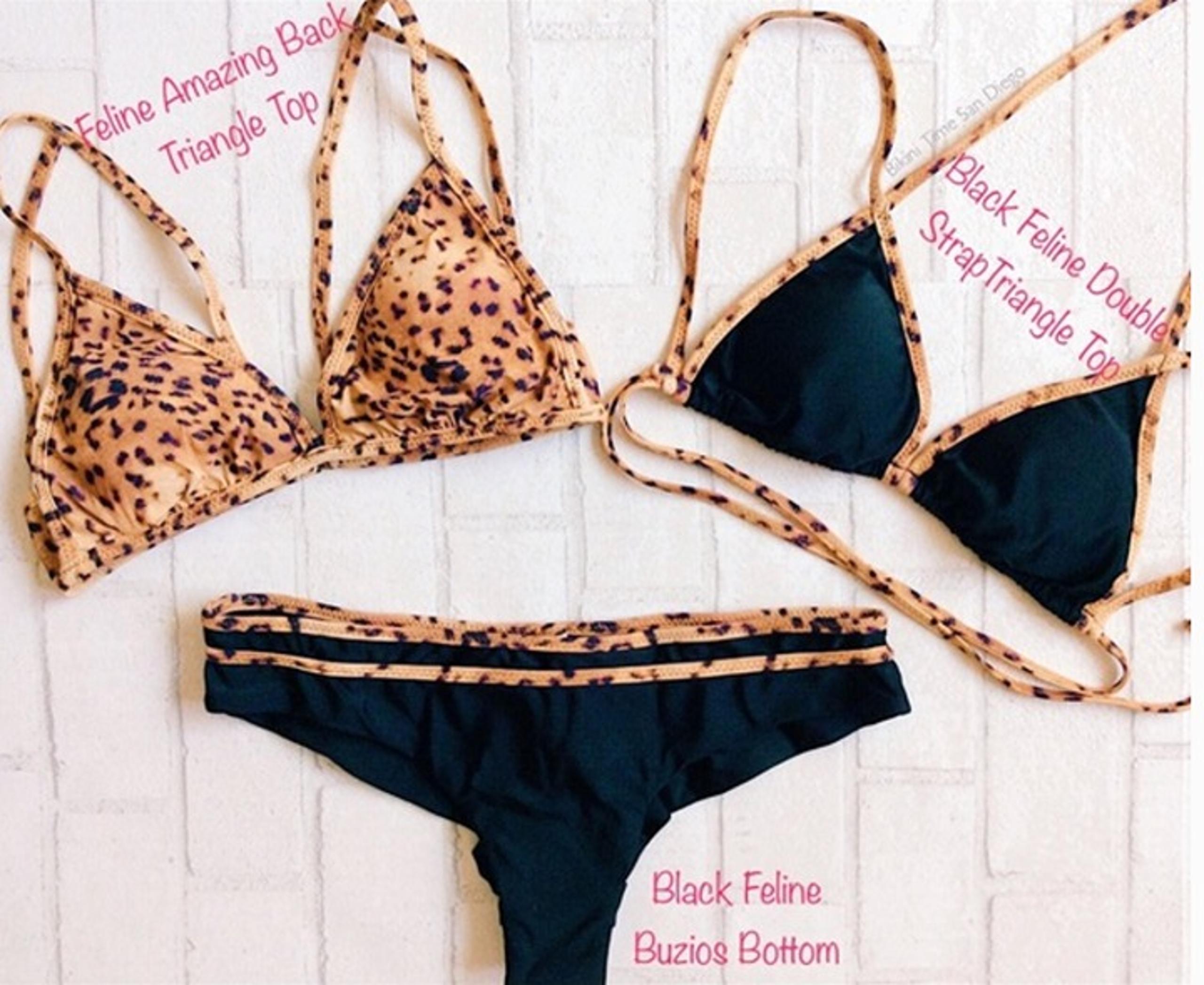 Sofia by ViX FELINE Amazing Back Bikini Top