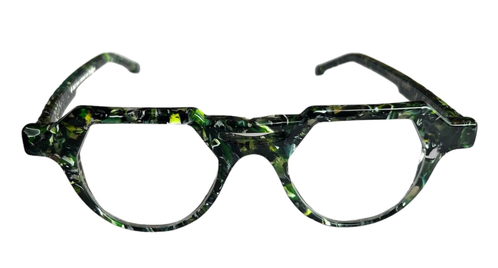NEW Faniel Designer Artsy Women's Schubert Grinch Eyeglass Frames Green