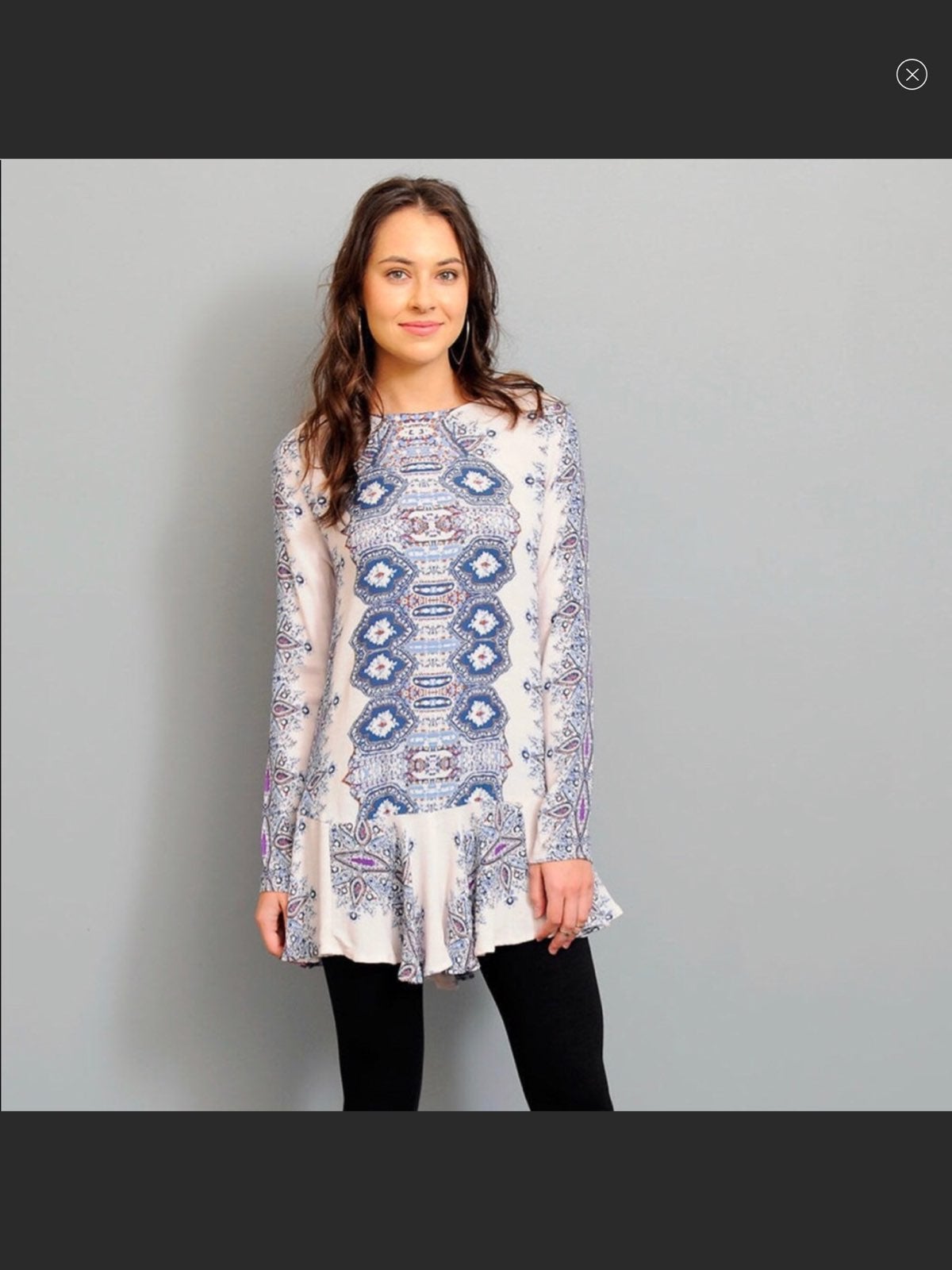 Free People Smooth Talker Tunic Size S