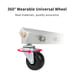 7 Nozzles Pressure Washer Set Water Broom with Water Gun Can be Used Directly