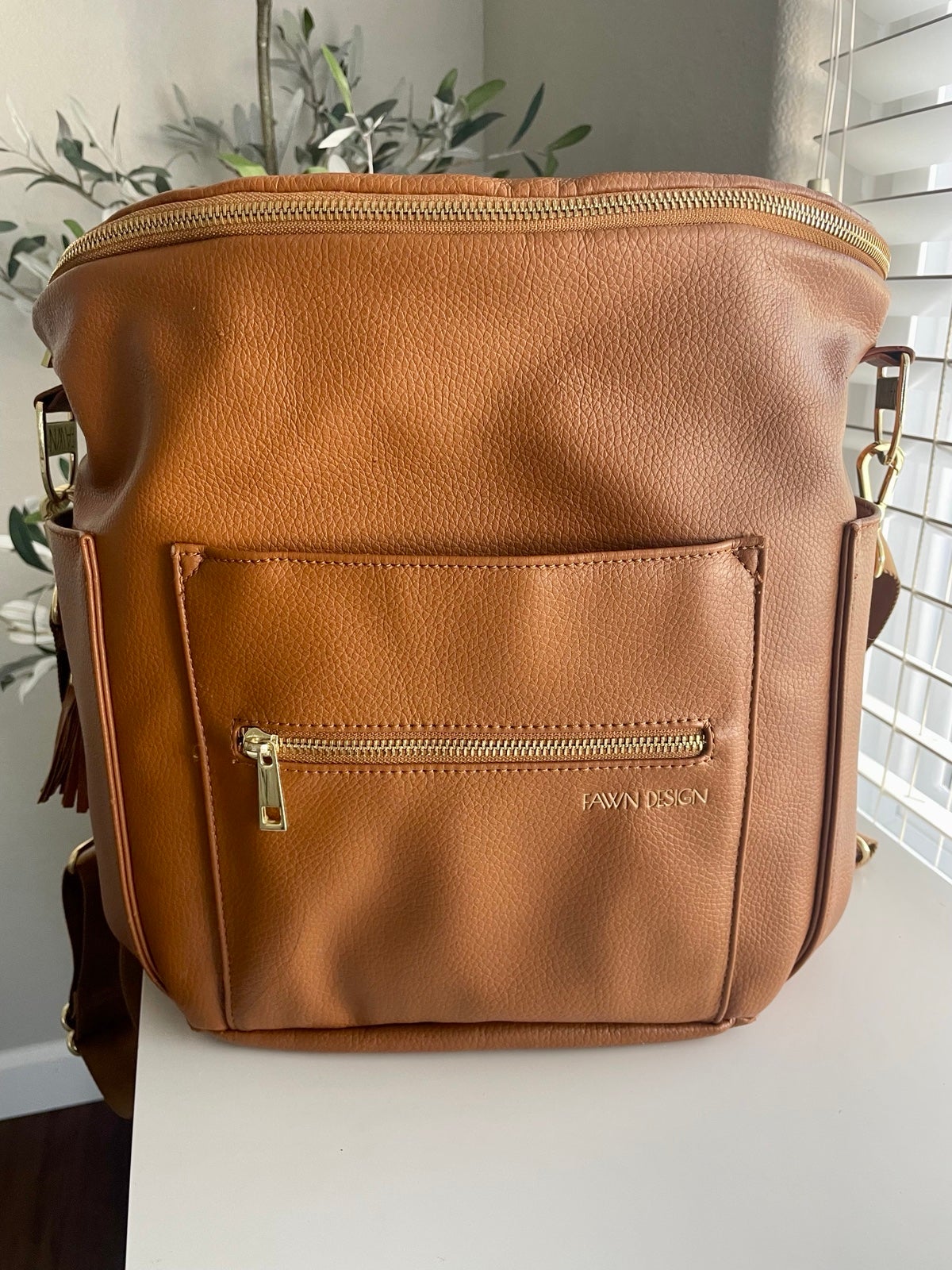 Used fawn design diaper bag sale