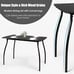 5 Pcs Dining Set Table & 4 Chairs Home Kitchen Room Breakfast Furniture