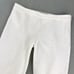 E/Kollins White Made in Italy Side Zip Stretch Cropped Capri Slim Leg Pants