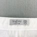 E/Kollins White Made in Italy Side Zip Stretch Cropped Capri Slim Leg Pants