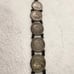 Vintage Edwardian Silver Coin Bracelet King George V British Three Pence 1930s