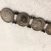 Vintage Edwardian Silver Coin Bracelet King George V British Three Pence 1930s
