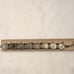 Vintage Edwardian Silver Coin Bracelet King George V British Three Pence 1930s