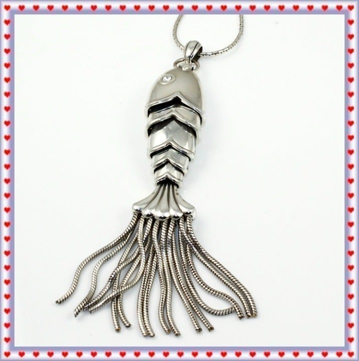 Brighton Ocean Dream Fish Long Necklace