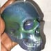 Handcrafted from our new limited edition, Raging skull head candle collection