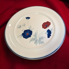 10.5 Noritake Dinner Plates (4), Keltcraft Collection, Harlequin Pattern
