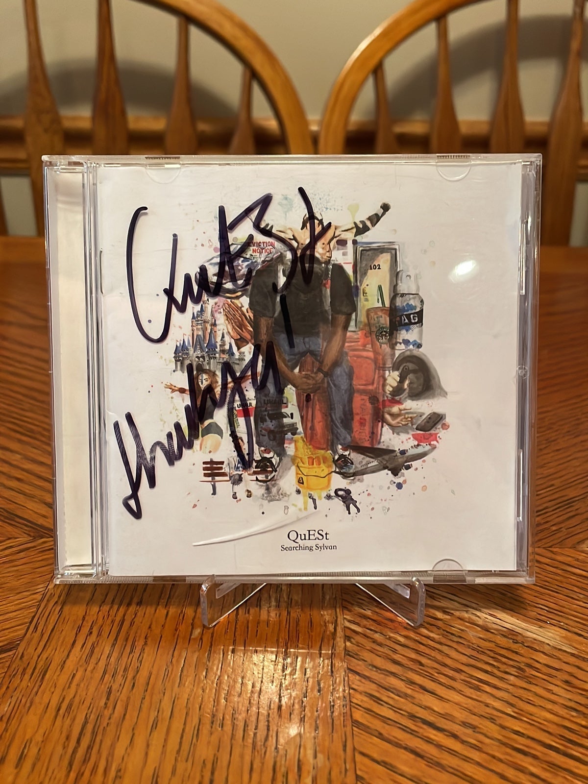 *SIGNED* Quest - Searching Sylvan Album CD