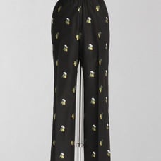 ＜LOEFF＞ Lemon Jacquard Pants, size 1