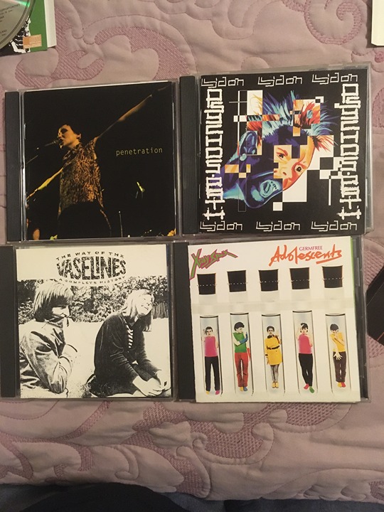 4 CD lot Punk Penetration, X-Ray Spex, Lydon, The Vaselines, Alternative (RARE)