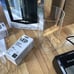 Set of 2 feit electric 14 inch LED outdoor lanterns, new, open box, so pretty