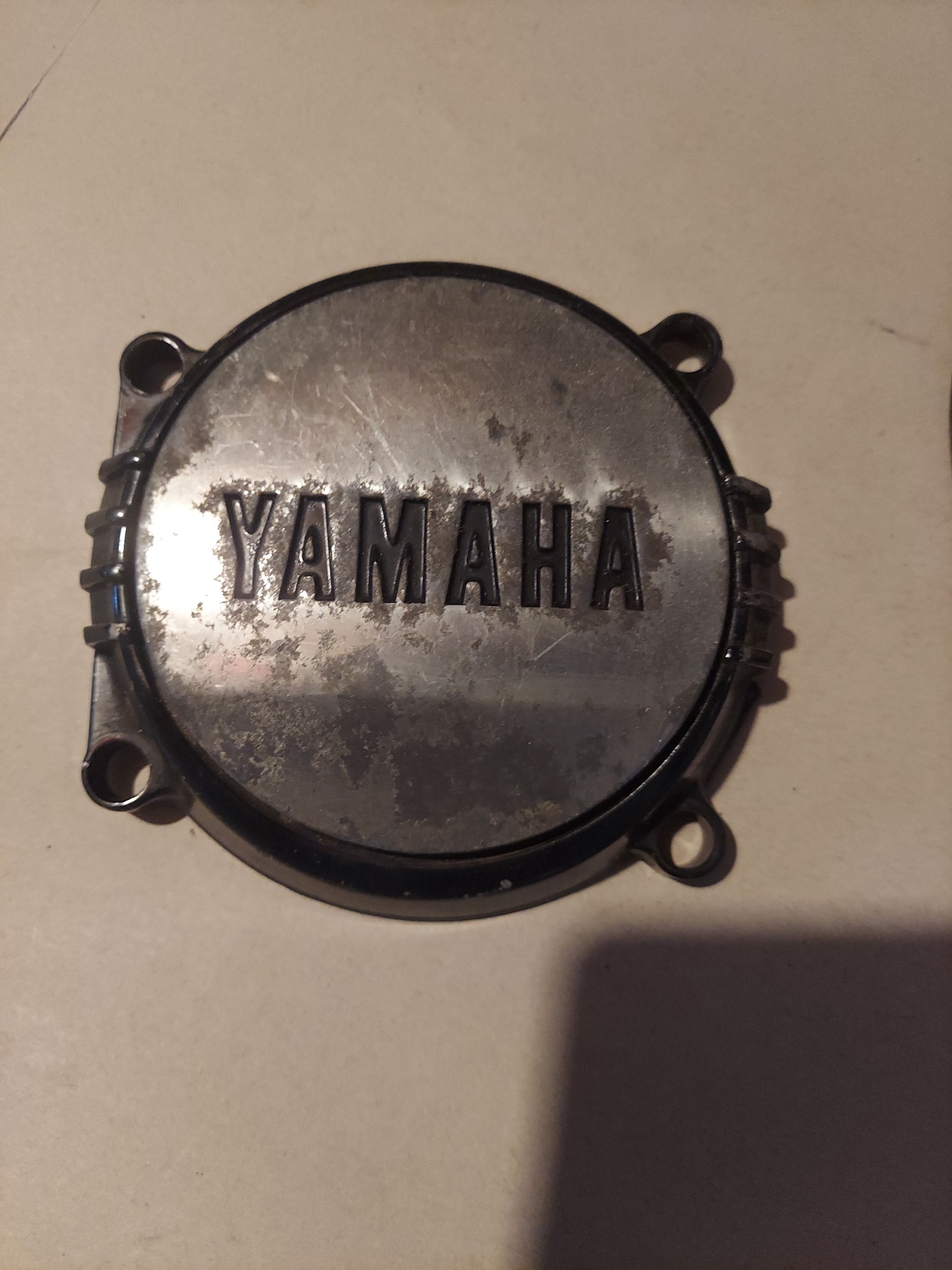 84-85 YAMAHA FJ1100, FJ1200 LEFT ENGINE COVER, (PULSAR COVER)