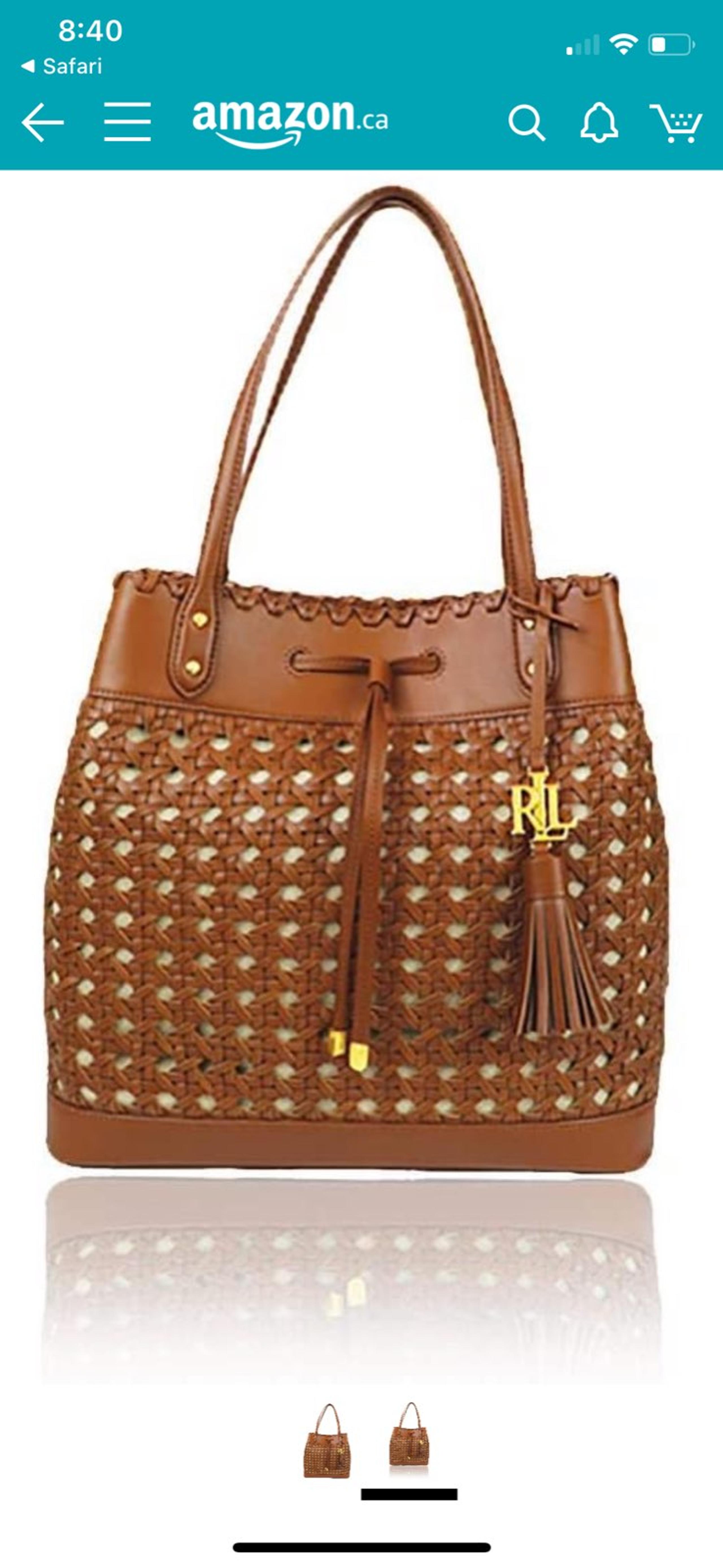 Lauren Ralph Lauren Lrg Tote bag