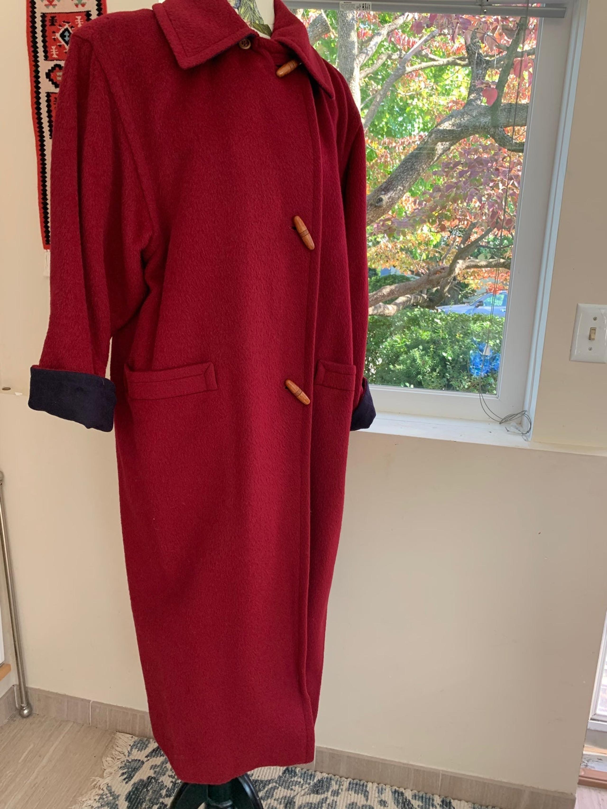 Cinzia Rocca women coat size 8 alpaca and wool made in Italy