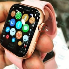 rosegold smartwatch ios android galaxy