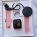 rosegold smartwatch ios android galaxy