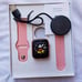 rosegold smartwatch ios android galaxy