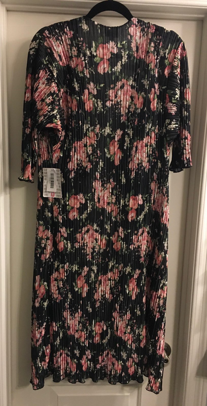 Lularoe Small Shirley Pink Black Floral