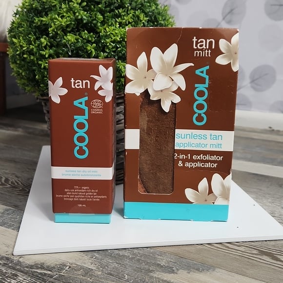 Coola Sunless Tanning Oil and Mitt