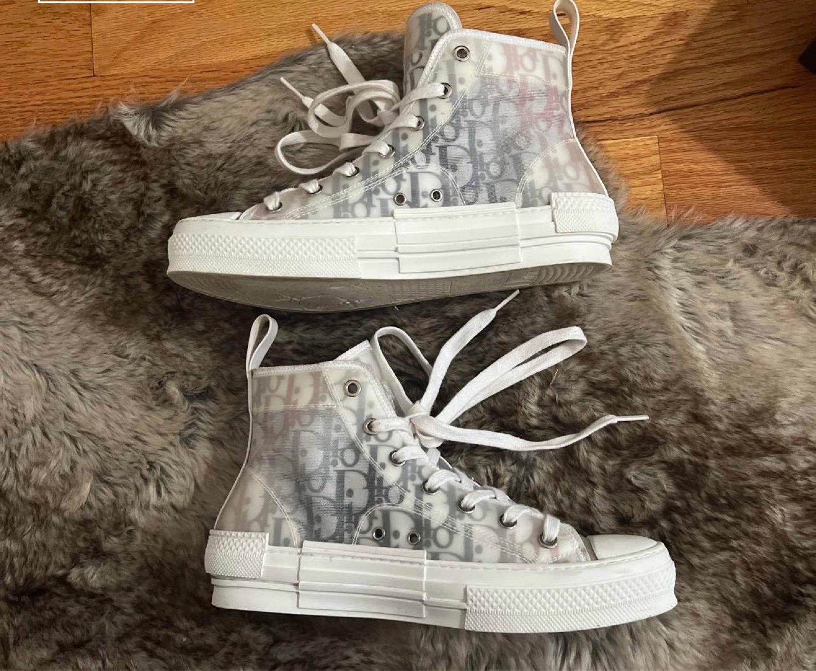 DIOR B23 HIGHTOP SNEAKERS