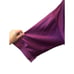 LORRAINE Vintage Purple Silky Maxi Robe - Medium