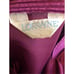 LORRAINE Vintage Purple Silky Maxi Robe - Medium