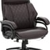 Big and Tall Office Chair 400lbs-Heavy Duty Executive Desk Chair with Extra Seat