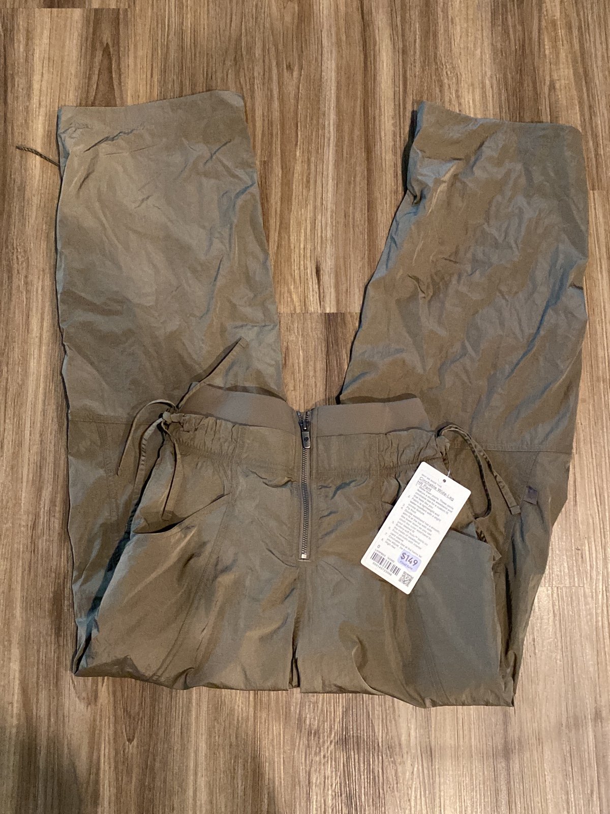 Lululemon Cinchable Wide Leg HR Pant sz 0