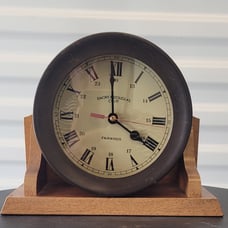 Classic FAIR WINDS A J Watson Wall Clock