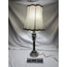 Vintage Candlestick Silver Tone Table Lamp#38