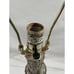 Vintage Candlestick Silver Tone Table Lamp#38