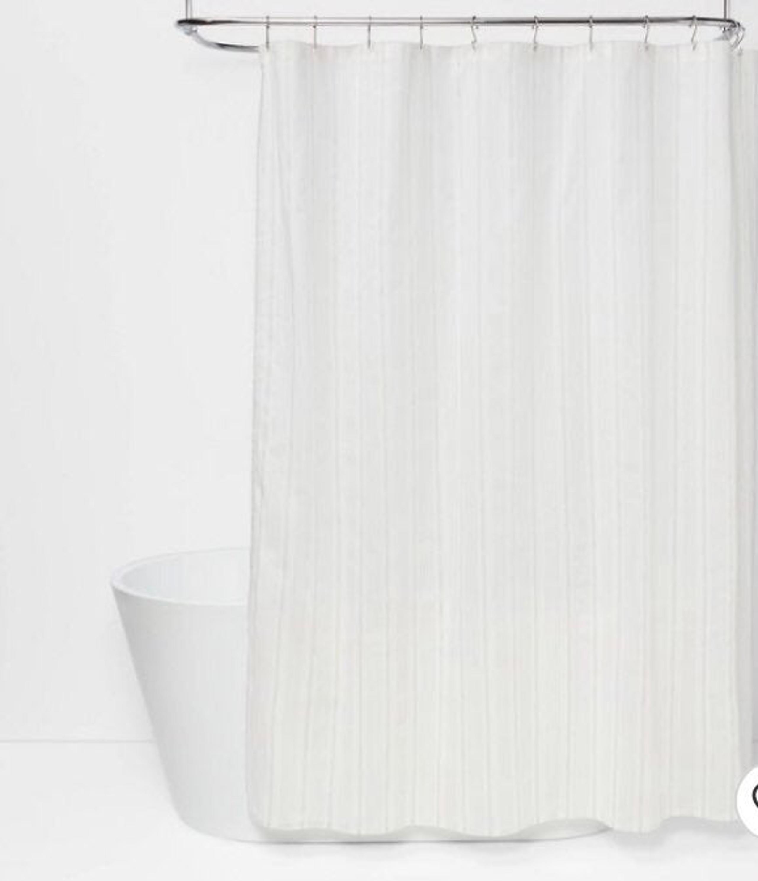 Variegated Striped Shower Curtain - Threshold