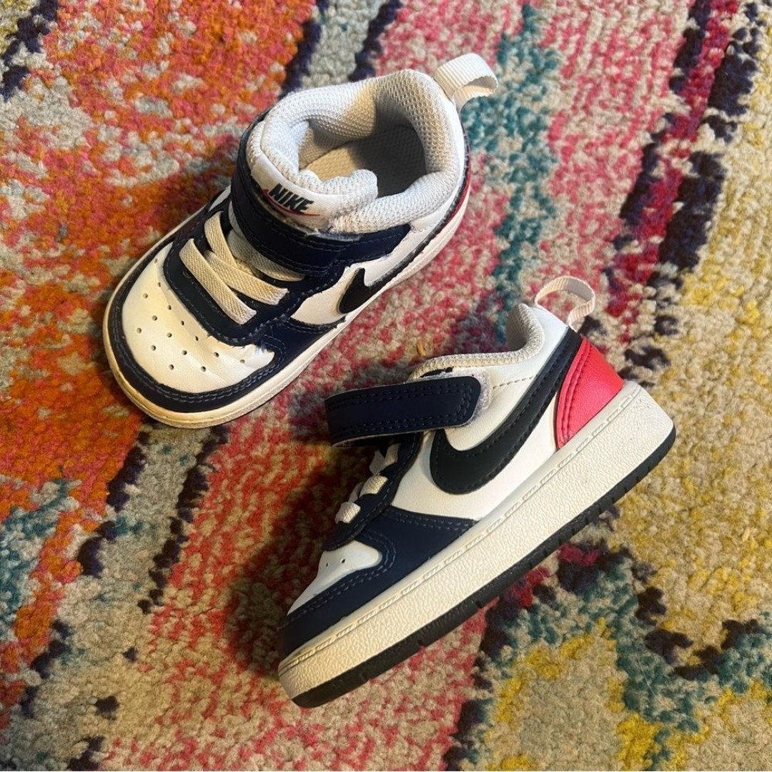 Nike Court Borough Low 2 Preschools Casual Shoes White/Black