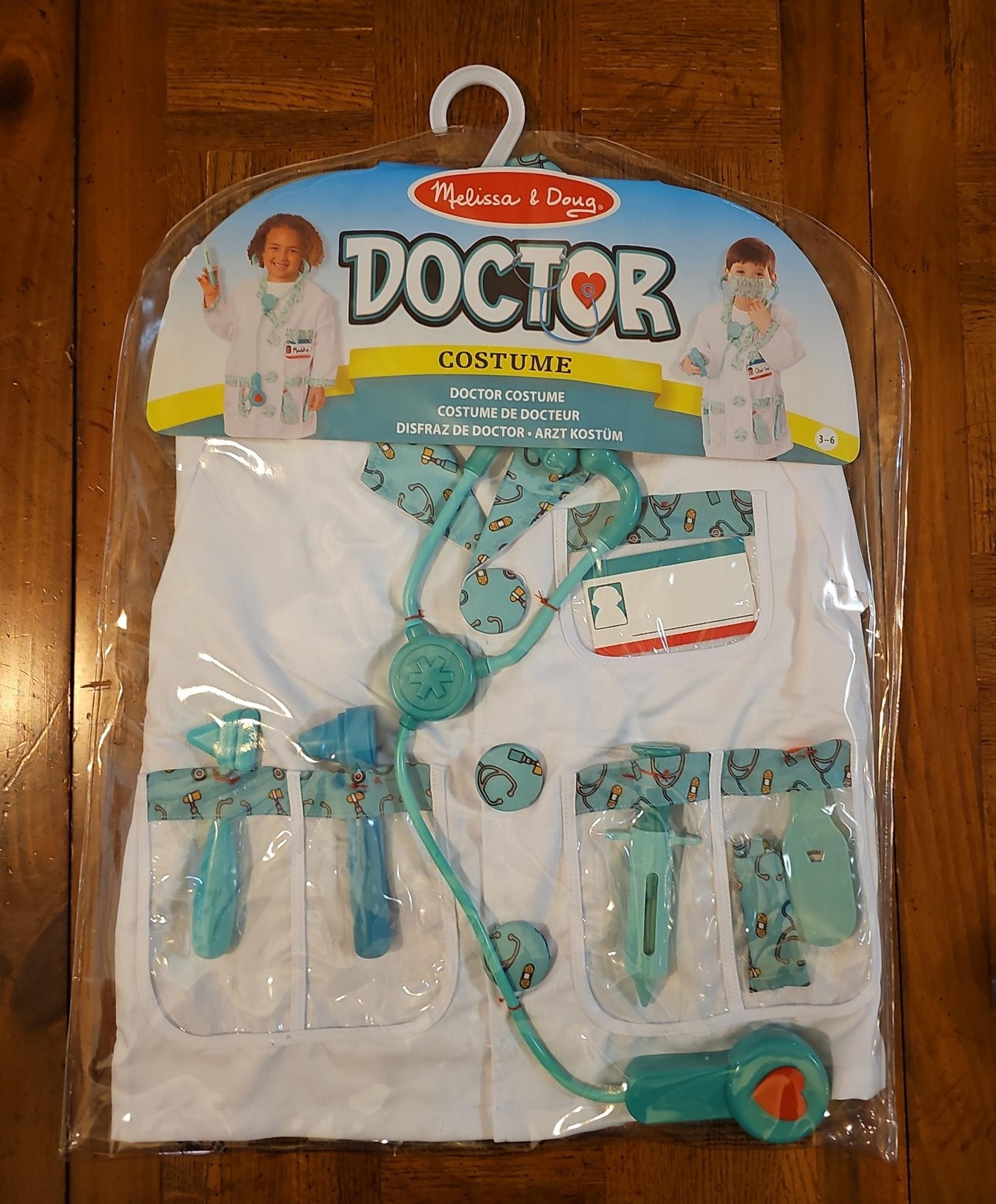 Melissa & Doug Doctor Pretend Play Costume