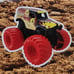 Monster Jam Mini Fire Grave Digger Series 7