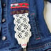 Adorned Crown Textile custom altered denim jacket Ibiza dreams size medium