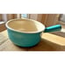 Le Creuset Stoneware French Onion Soup Bowl w/handle 450ml Turquoise NEW