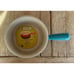 Le Creuset Stoneware French Onion Soup Bowl w/handle 450ml Turquoise NEW
